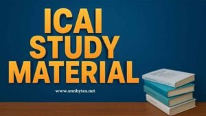 icai study material