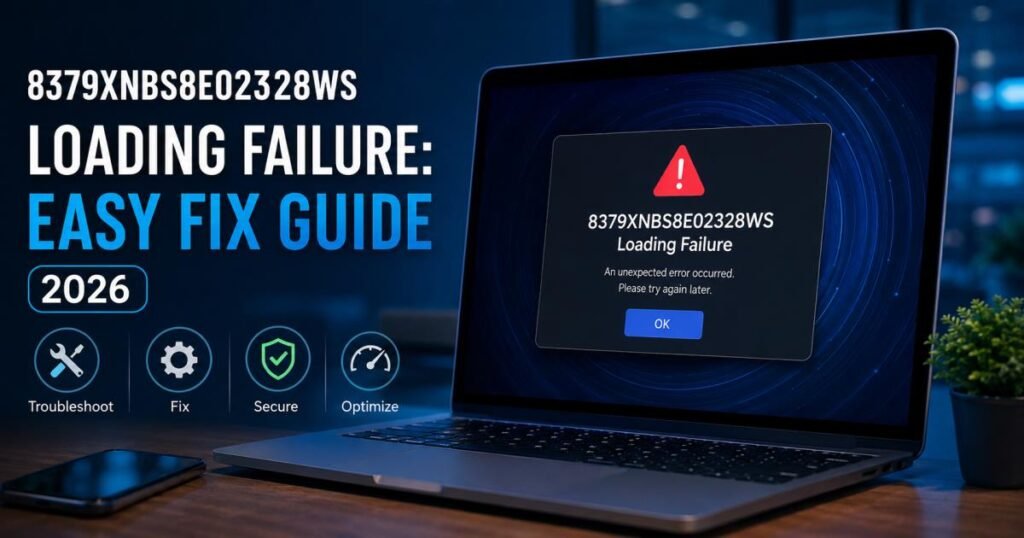 8379xnbs8e02328ws Loading Failure: Easy Fix Guide (2026)