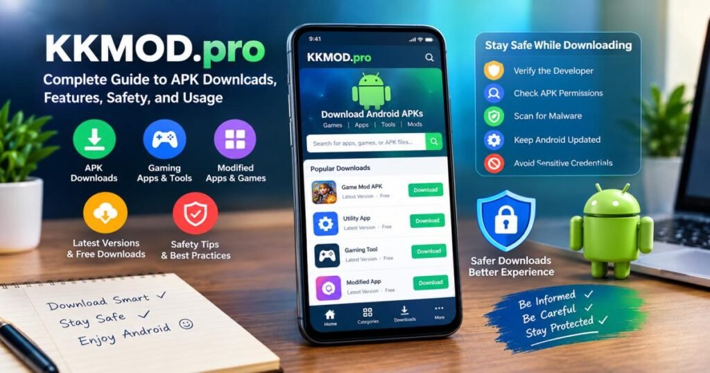 kkmod. pro: Complete Guide to APK Downloads, Features, Safety, and Usage