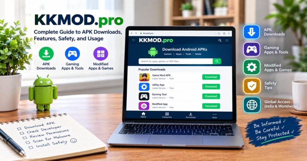 kkmod. pro: Complete Guide to APK Downloads, Features, Safety, and Usage
